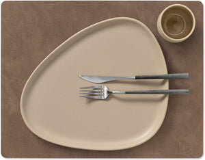 Ensemble de sets de table LIND DNA - en cuir - Nupo - 45 x 35 cm - 2 pièces