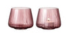 Porte-bougie Bitz Kusintha Rose - 2 pièces