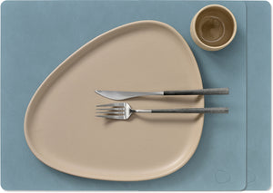 Ensemble de sets de table LIND DNA - en cuir - Nupo - 45 x 35 cm - 2 pièces