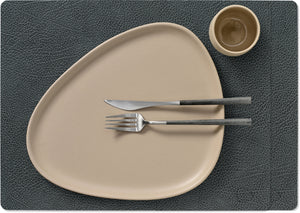 Ensemble de sets de table LIND DNA - En cuir - Hippo - 45 x 35 cm - 2 pièces
