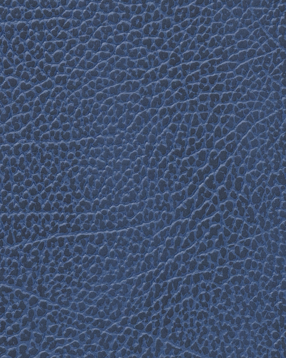 Sets de table LIND DNA Hippo - Cuir - Bleu marine - Courbé - 44 x 37 cm - 2 pièces