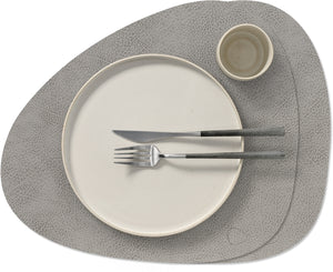 Ensemble de sets de table LIND DNA - Courbé - Hippo - 44 x 37 cm - 2 pièces