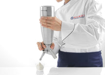 Hendi Siphon à crème en acier inoxydable 500 ml