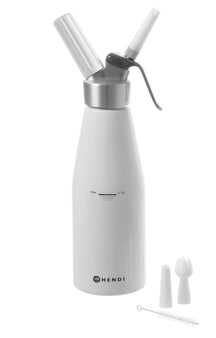 Hendi Siphon à crème Blanc 250 ml