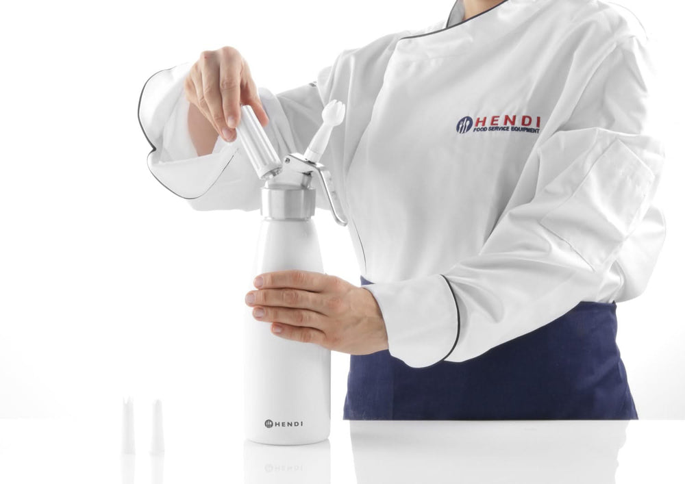 Hendi Siphon à crème Blanc 250 ml