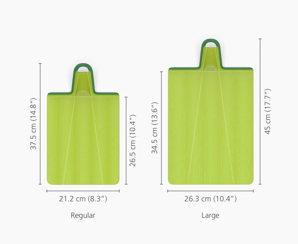 Planche à découper Joseph Joseph Chop2Pot Plus 45 x 26 - pliable - vert