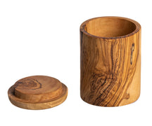 Pot de stockage Jay Hill Tunea - Bois d'olivier - ø 7 cm