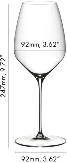 Verres à vin blanc Riedel Veloce - Riesling - 2 pièces