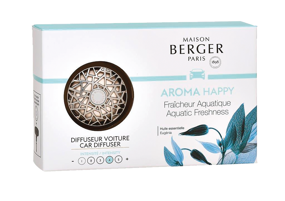 Ensemble de parfum de voiture Maison Berger Aroma Happy