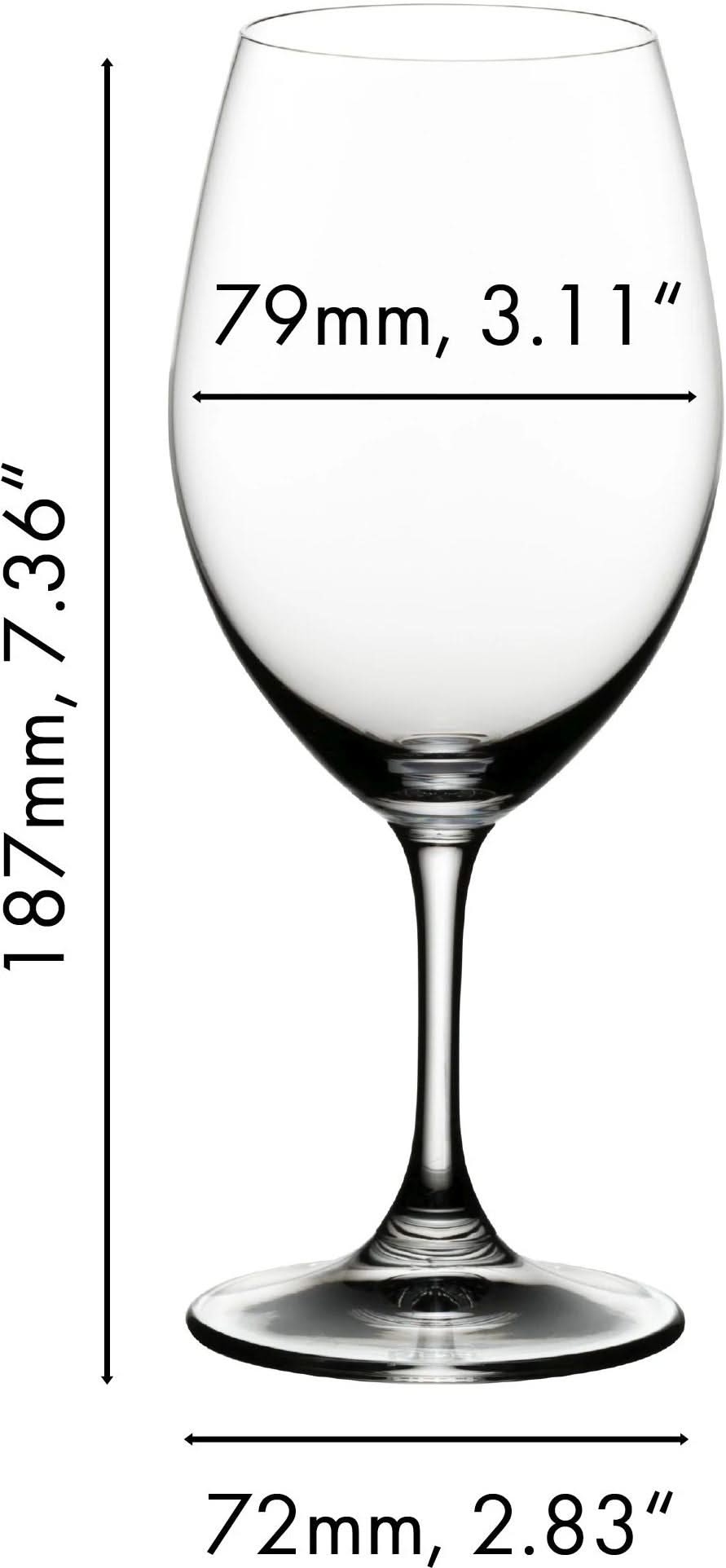 Riedel Verres à Vin Rouge Ouverture - 2 pièces