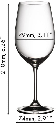 Riedel Verres à Vin Blanc Vinum - Riesling / Grand Cru - 2 Pièces