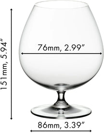 Verres à cognac Riedel Vinum - 2 pièces