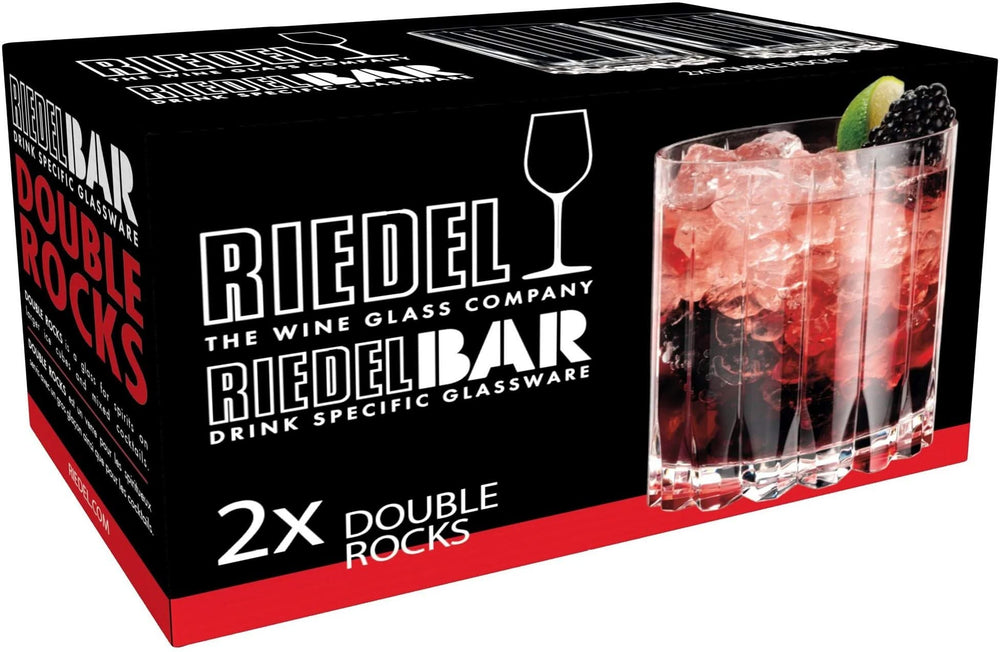 Verres à whisky Riedel Double Rocks - 2 pièces