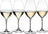 Verres à champagne Riedel / Verres à vin blanc Wine Friendly - 4 pièces