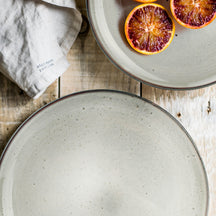 Assiettes à petit-déjeuner / Assiettes à dessert ONA Freckles Vert ø 19,5 cm - 4 pièces