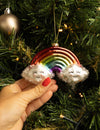 Boule de Noël Nordic Light Arc-en-ciel 12 cm