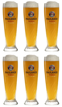 Verres à bière Paulaner Weizen 300 ml - 6 pièces