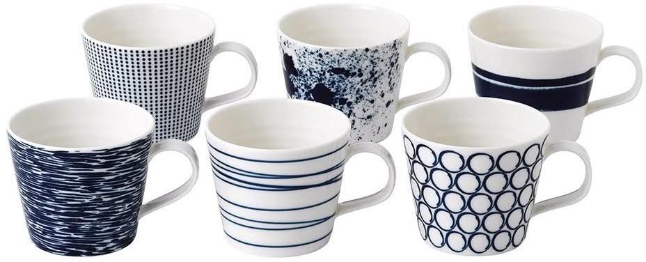 Tasses Royal Doulton Pacific 280 ml - 6 pièces