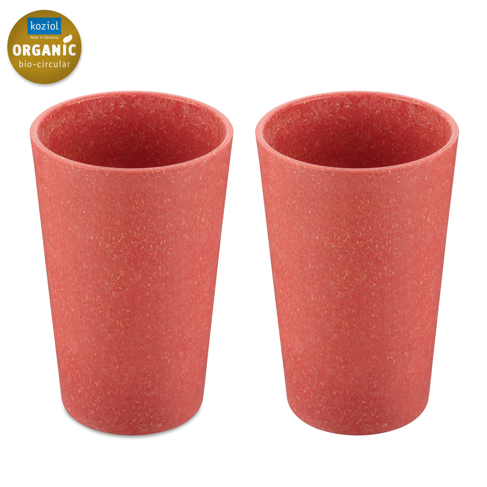 Tasses Koziol Connect Rose 350 ml - 2 Pièces