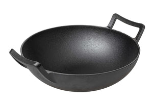 Wok en fonte Blackwell ø 32 cm / 3,3 litres - sans revêtement antiadhésif