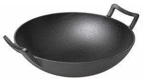 Wok en fonte / Wadjan Blackwell ø 36 cm / 6,5 litres - sans revêtement antiadhésif