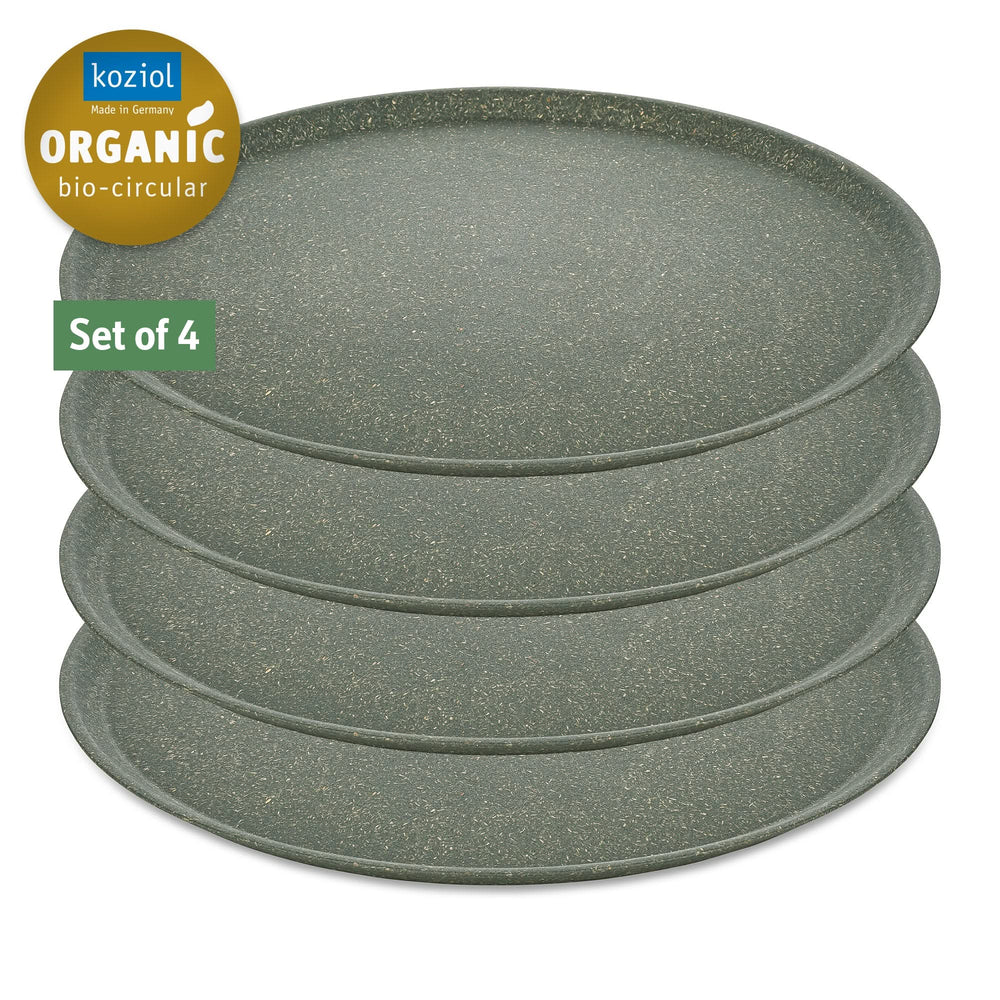 Assiettes de dîner Koziol Connect Gris ø 26 cm - 4 pièces