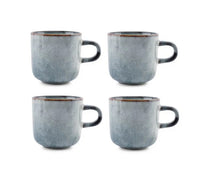 Tasses à café ONA Duna Blue 220 ml - 4 pièces