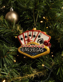 Boule de Noël Nordic Light Las Vegas 12 cm