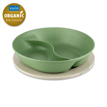 Assiette gourmet Koziol avec couvercle Connect Vert ø 25 cm / 1,5 litre