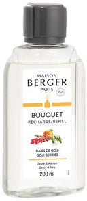 Maison Berger Recharge pour bâtonnets parfumés - Baies de Goji - 200 ml