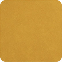 Sous-verres ASA Selection - Cuir souple - Ambre - 10 x 10 cm - 4 pièces