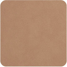 Sous-verres ASA Selection - Cuir souple - Poudre - 10 x 10 cm - 4 pièces