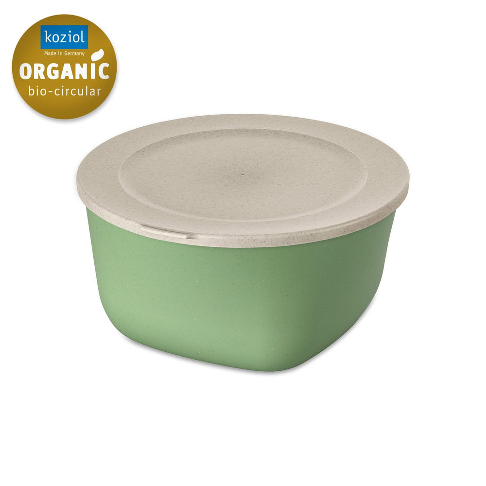 Boîte de conservation Koziol Connect verte 25 x 25 x 13 cm / 4 litres