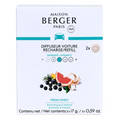 Recharges - pour parfum d'auto Maison Berger - Fresh Spirit - 2 pièces
