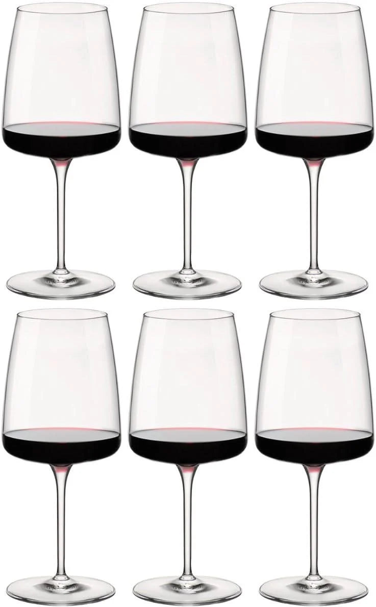 Verres à vin Bormioli Rocco Nexo - Verres à vin rouge - Verres à vin blanc - 450 ml - 6 pièces