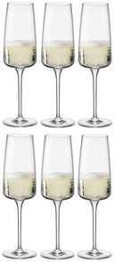 Bormioli Rocco Champagneglazen - Flutes - Nexo - 240 ml - 6 stuks