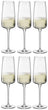 Bormioli Rocco Champagneglazen - Flutes - Nexo - 240 ml - 6 stuks