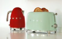 Bouilloire SMEG - 2400 W - rouge - 1,7 litres - KLF03RDEU