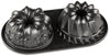 Moule à Bundt Tulband Nordic Ware Duet Argent - 2 pièces