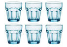 Verres à eau Bormioli Rocco Rock Bar Bleu 270 ml - 6 pièces