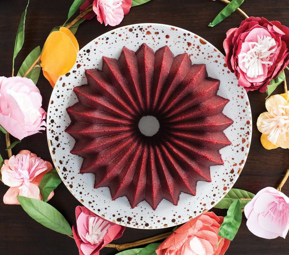 Moule à Bundt Brilliance Nordic Ware Tulband en or, ø 26 cm / 2,4 litres.