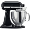 Robot de cuisine KitchenAid Artisan - tête inclinable - noir onyx - 4,8 litres - 5KSM175PSEOB