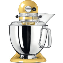 Robot de cuisine KitchenAid Artisan - tête inclinable - jaune pastel - 4,8 litres - 5KSM175PSEMY