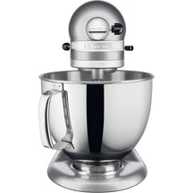 Robot de cuisine KitchenAid Artisan - tête inclinable - argent contour - 4,8 litres - 5KSM175PSECU