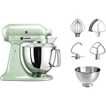 Robot de cuisine KitchenAid Artisan - tête inclinable - pistache - 4,8 litres - 5KSM175PSEPT