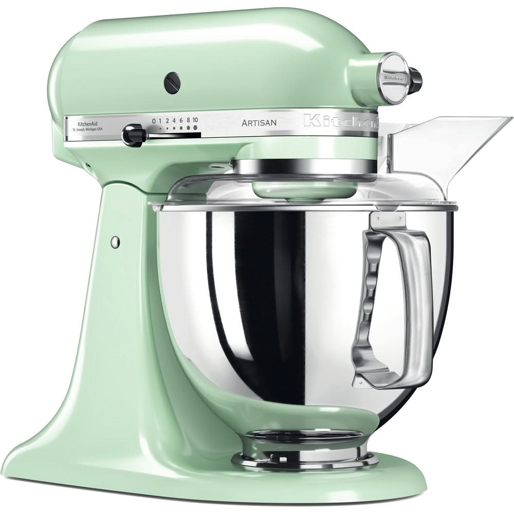 Robot de cuisine KitchenAid Artisan - tête inclinable - pistache - 4,8 litres - 5KSM175PSEPT