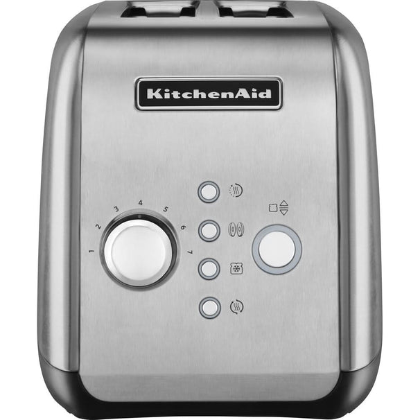 Grille-pain KitchenAid - 2 fentes - acier inoxydable - 5KMT221ESX