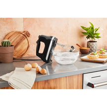 Batteur à main KitchenAid - 6 vitesses - noir onyx - 5KHM6118EOB