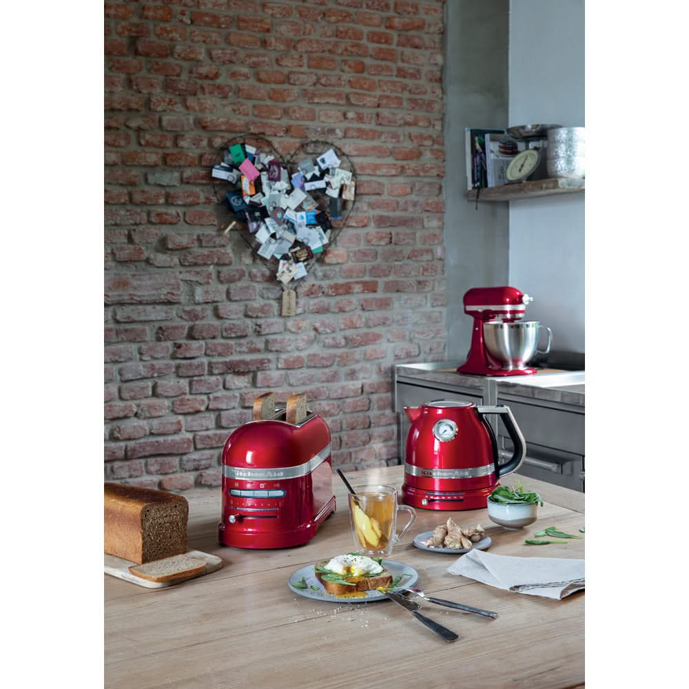 Bouilloire KitchenAid Artisan - contrôle de température - rouge pomme - 1,5 litre - 5KEK1522ECA