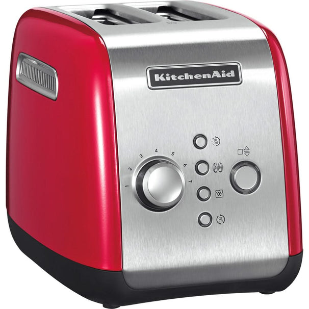 Grille-pain KitchenAid - 2 fentes - rouge impérial - 5KMT221EER